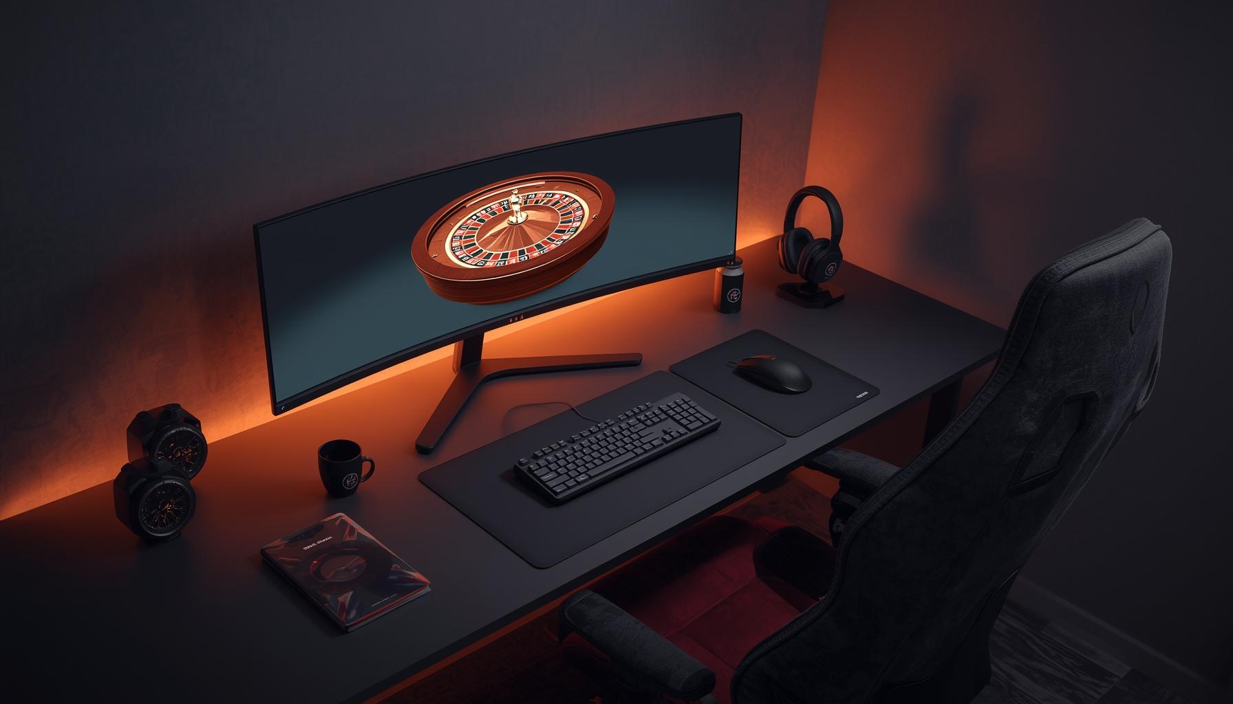 Ergonomisches Setup für längere Sessions